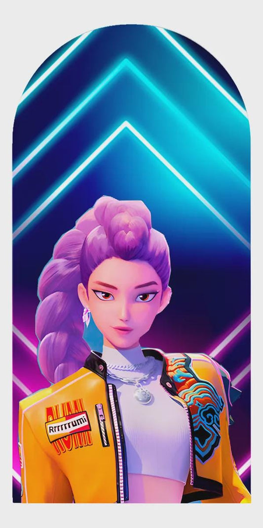 Kpop Arch Backdrop for Birthday Party| Arch Backdrop|Photo Backdrop