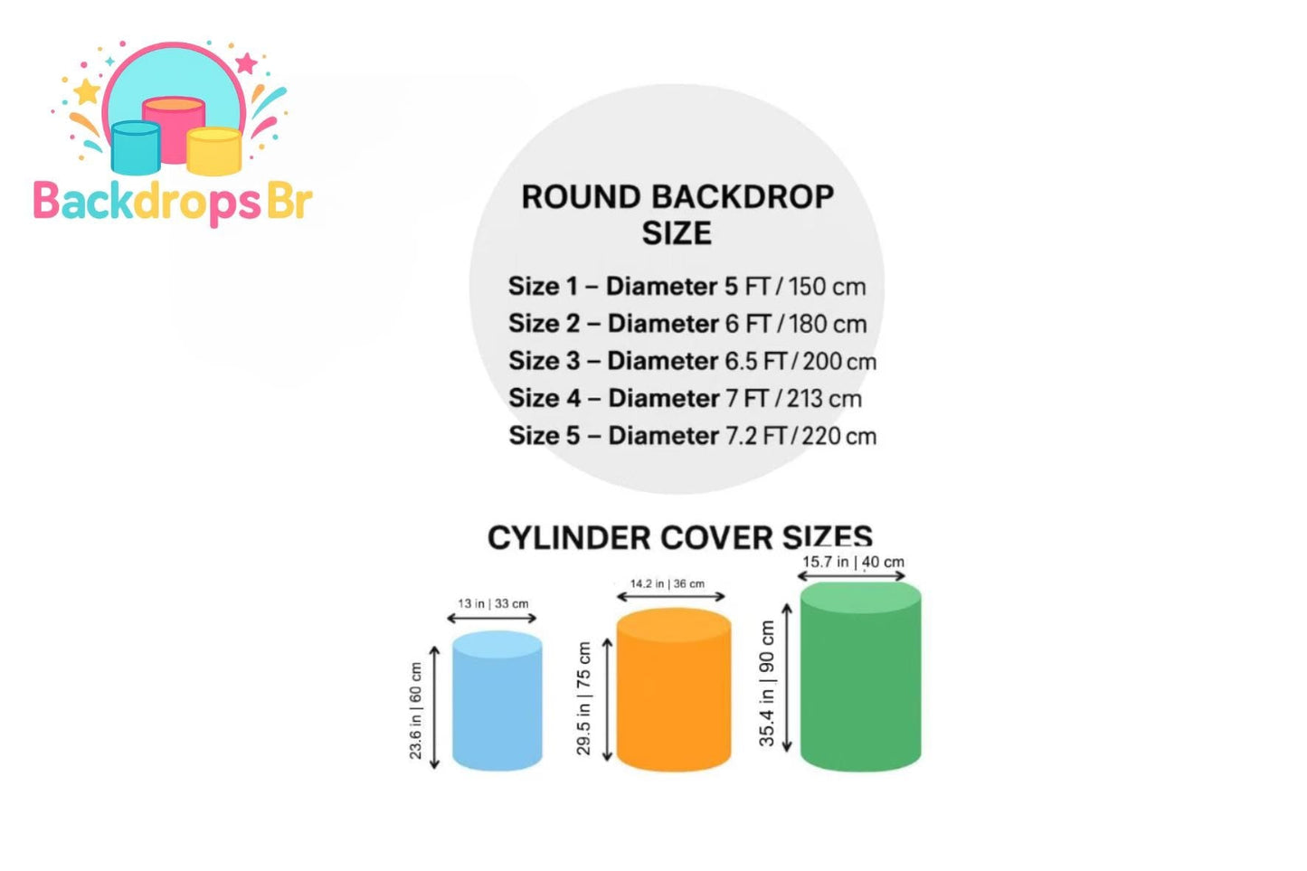 Kpop Demon Hunter Round Backdrop Cylinders Cover Round Backdrop Cover Photo Photography Background