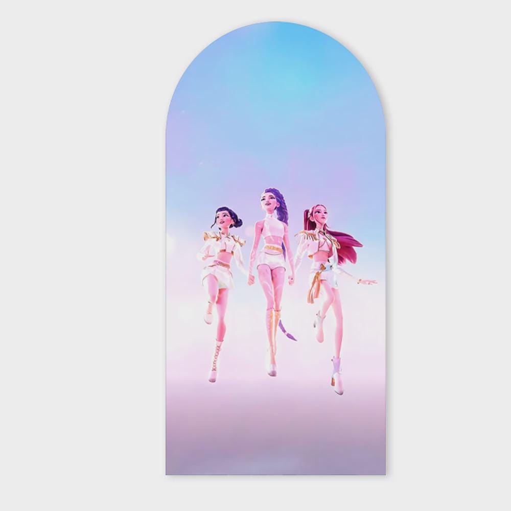 Kpop Arch Backdrop for Birthday Party| Arch Backdrop|Photo Backdrop