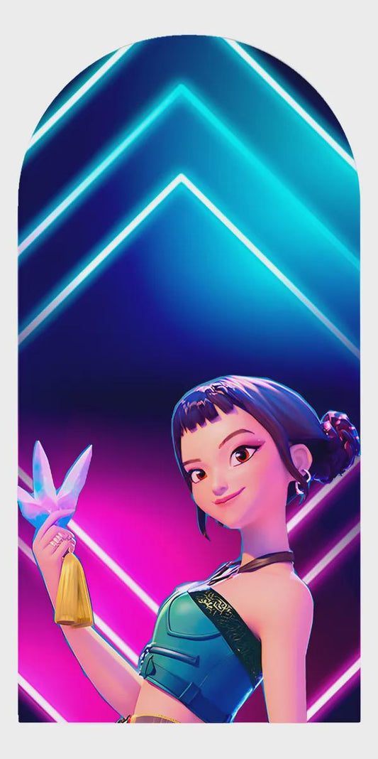 Kpop Arch Backdrop for Birthday Party| Arch Backdrop|Photo Backdrop