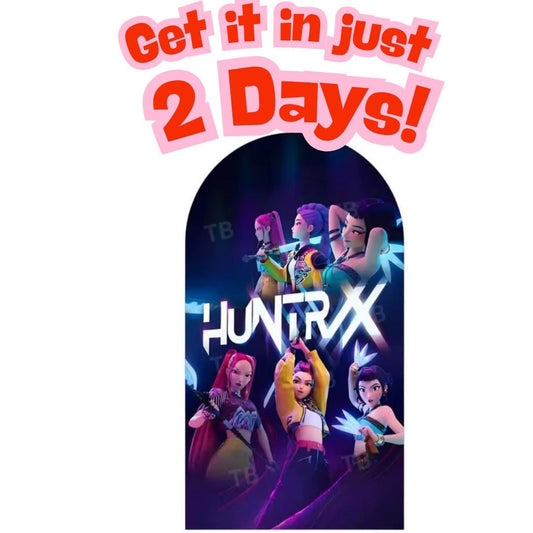 Kpop Arch Backdrop for Birthday Party| Arch Backdrop|Photo Backdrop