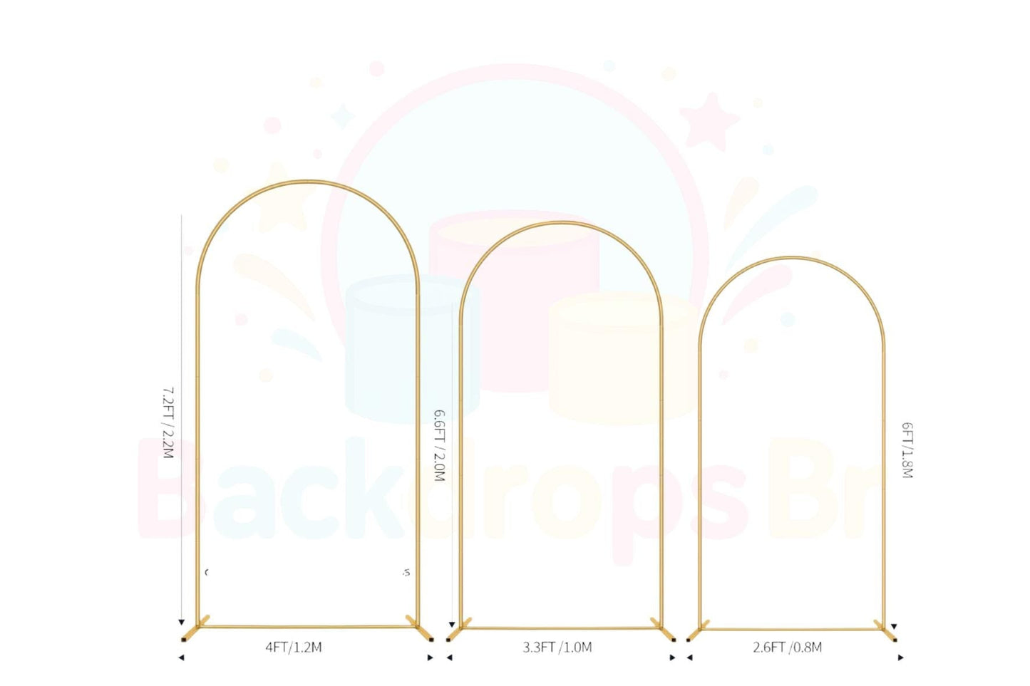 Kpop Zoey Rumi Mira Arch Backdrop for Birthday Party| Arch Backdrop|Photo Backdrop