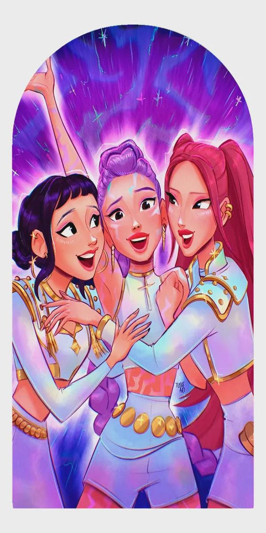 Kpop Arch Backdrop for Birthday Party| Arch Backdrop|Photo Backdrop