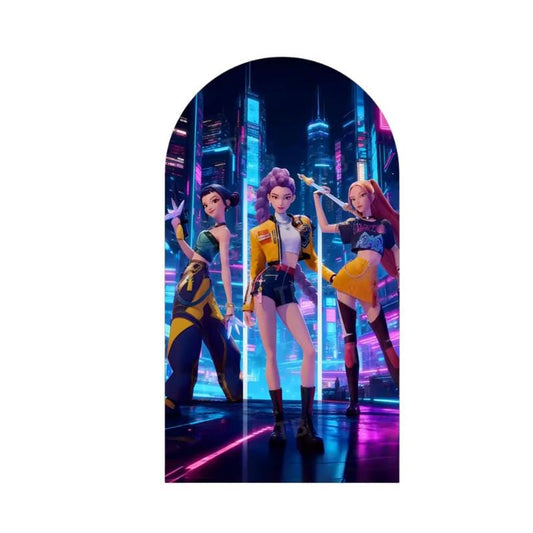 Kpop Arch Backdrop for Birthday Party| Arch Backdrop|Photo Backdrop