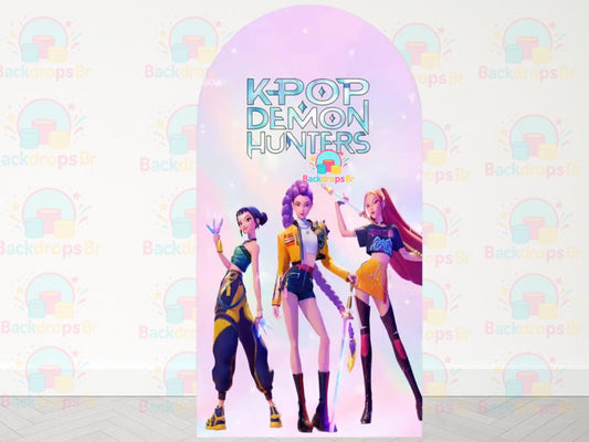 Kpop Arch Backdrop for Birthday Party| Arch Backdrop|Photo Backdrop