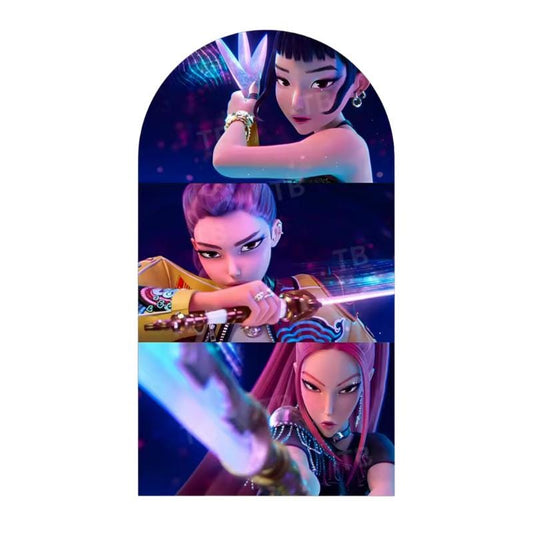 Kpop Arch Backdrop for Birthday Party| Arch Backdrop|Photo Backdrop