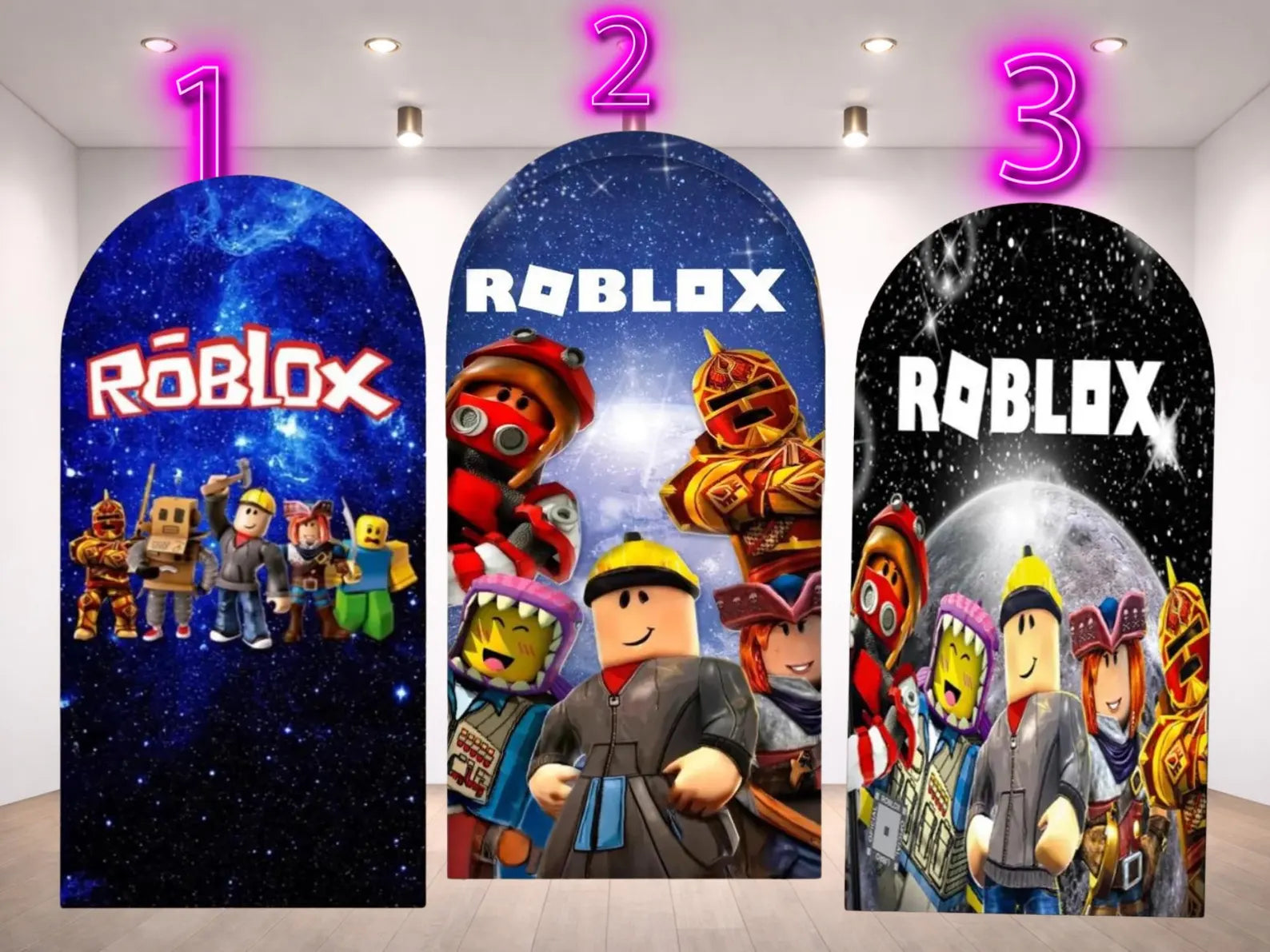 Roblox Arch Backdrop Cover 3 pieces