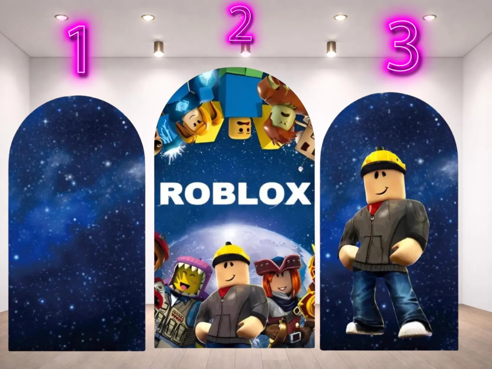 Roblox Arch Backdrop Cover 3 pieces