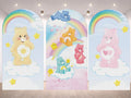 Care Bears Arch Backdrop Cover 3 pieces